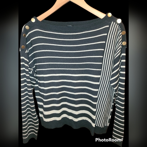 Sweater by Ann Taylor medium stripes - Picture 1 of 6